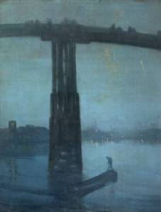 "Nocturne: Blue and Gold - Old Battersea Bridge", James Abbott McNeill Whistler